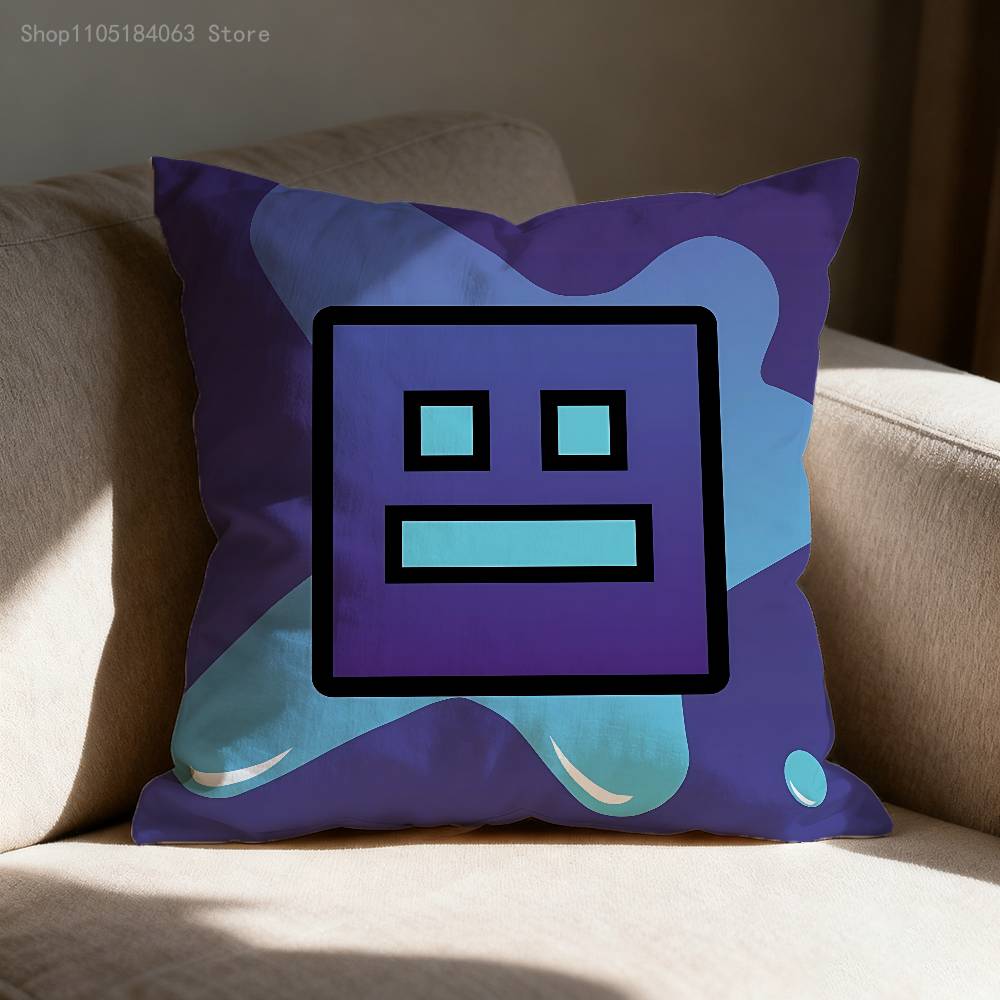 

G-Geometry D-Dash Throw Pillow Case For 55x55cm 40x40cm 45x45cm 50x50cm 30x30cm Square Office Pillowship Cover 30cmx30cm
