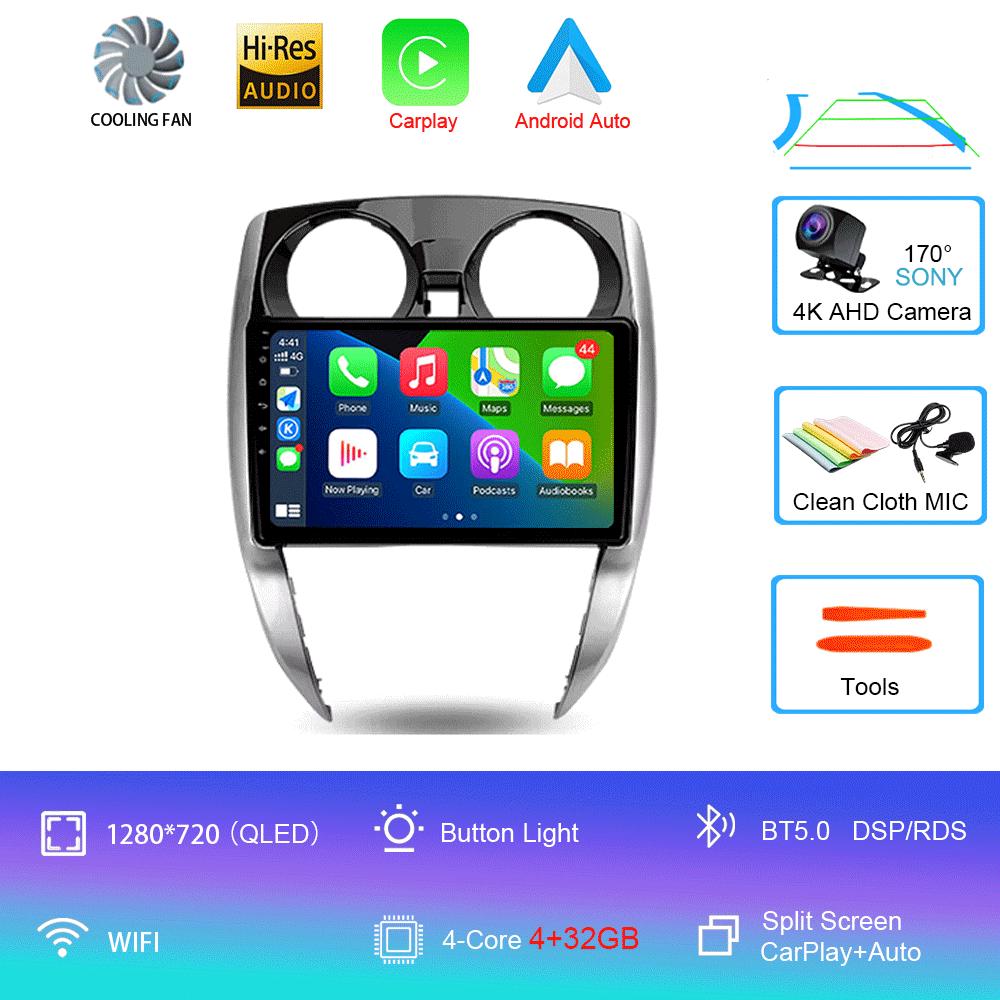 Android 14 Car Radio For Nissan Note 2 E12 2012 - 2021 Multimedia Video Player Navigation Stereo GPS No 2din 2 Din Dvd