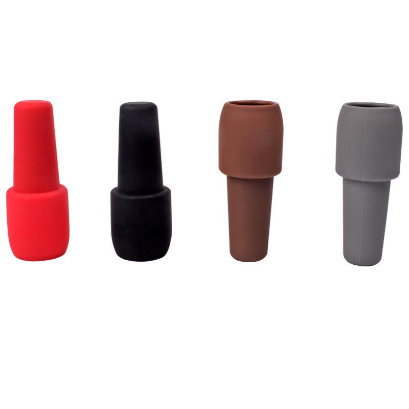 Universal Silicone Wine and Champagne Stopper - Double Seal, Anti-Fall, Red Wine Sealer