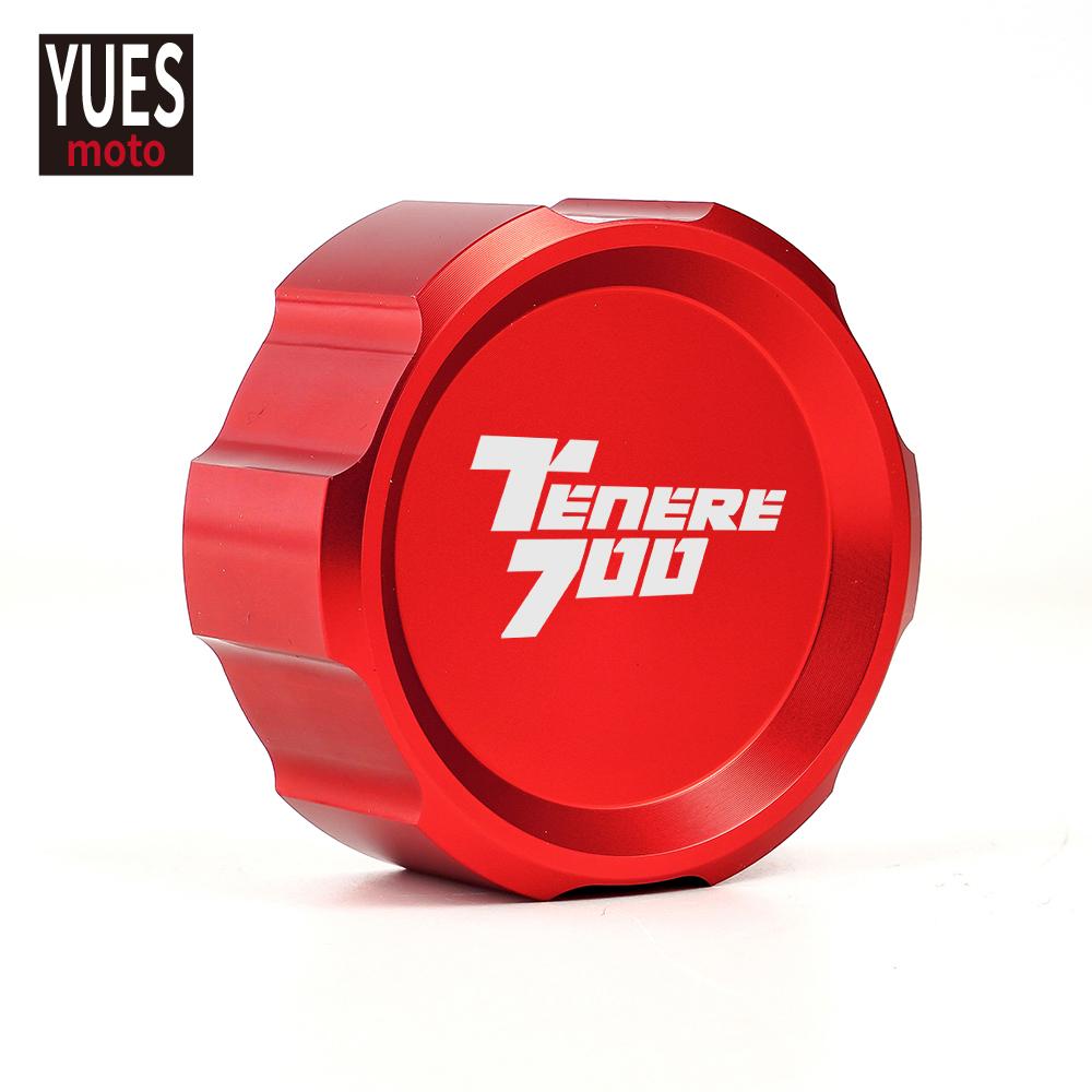 

Аксессуары для мотоциклов, крышка заднего тормозного бачка с ЧПУ, крышка жидкостного цилиндра для Yamaha Tenere M Red