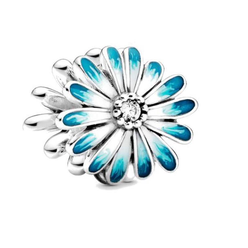 New Collection Series Sunflower Bouquet Daisy Clover Charm Bead Fit Original Bracelet Diy Accessories Gift For Women