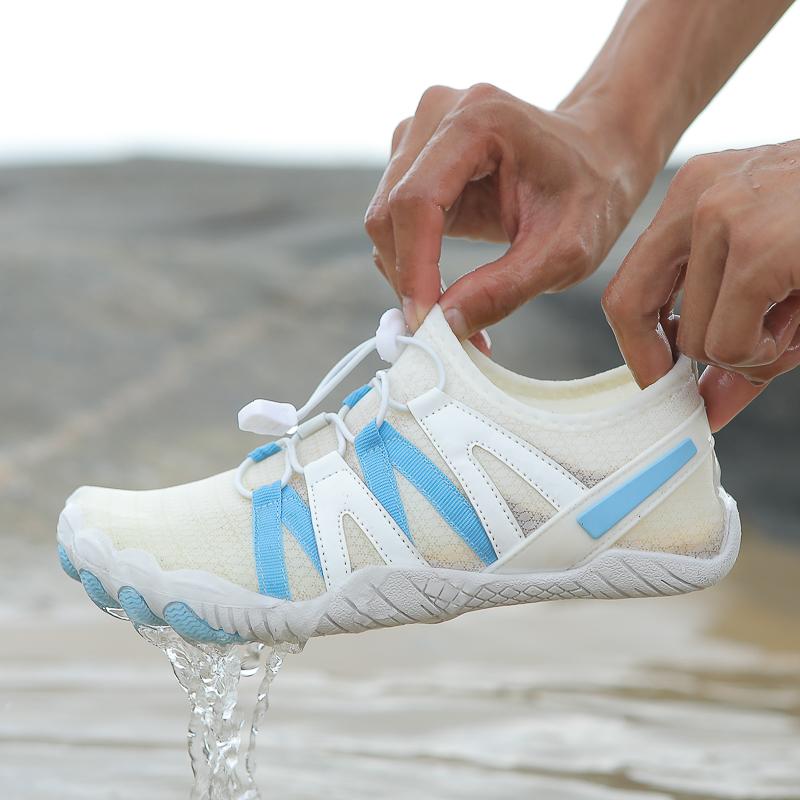 Beach Wading Sneakers Aqua Shoes for Women Men Barefoot Water Sports Shoes Outdoor Wading Shoes for Surfing Swimming Fishing