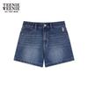 Teenie Weenie Women's Bear Cartoon Denim Shorts