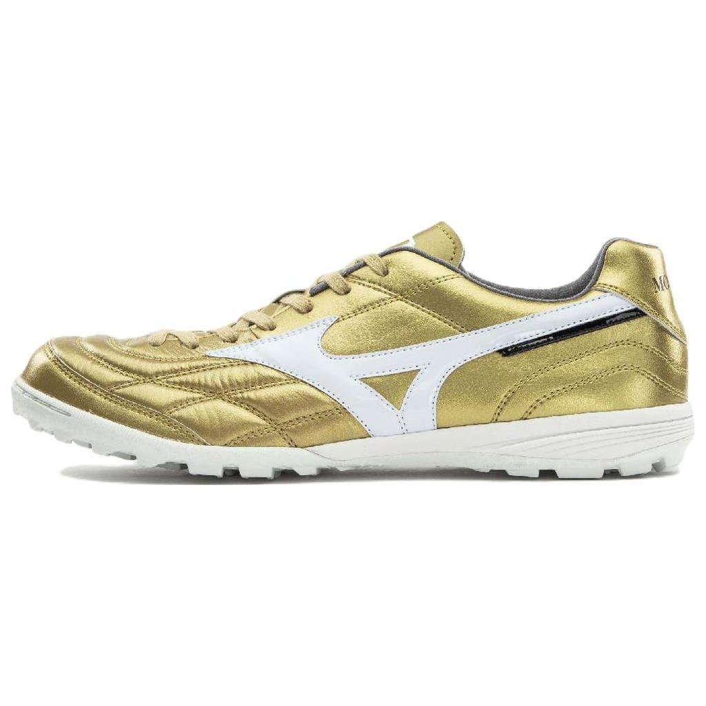 Mizuno Morelia Ul Japan Round Head Textured Tf Unisex Football Shoes White Platinum Q1GB211150