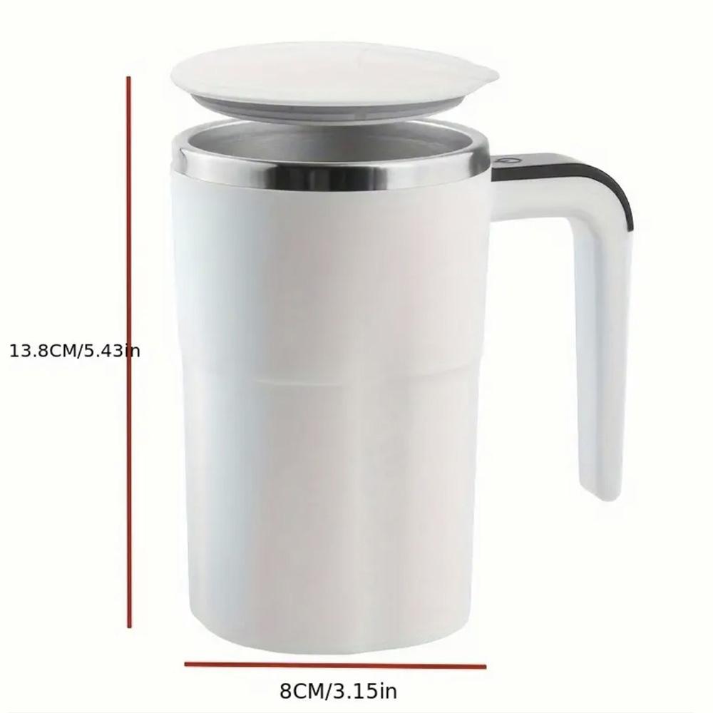 380ML Coffee Cups Electric Automatic Stirring Mug Rechargeable 304 Stainless Steel Mixer Drinkware Touch Magnetic Tea Cup Gifts