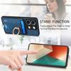 2 in 1 Detachable Cards Solt Wallet Case For Xiaomi Redmi Note 13 12 11 10 Pro POCO X4 X5 F5 X6 13T 13C Ring Holder Bag Cover