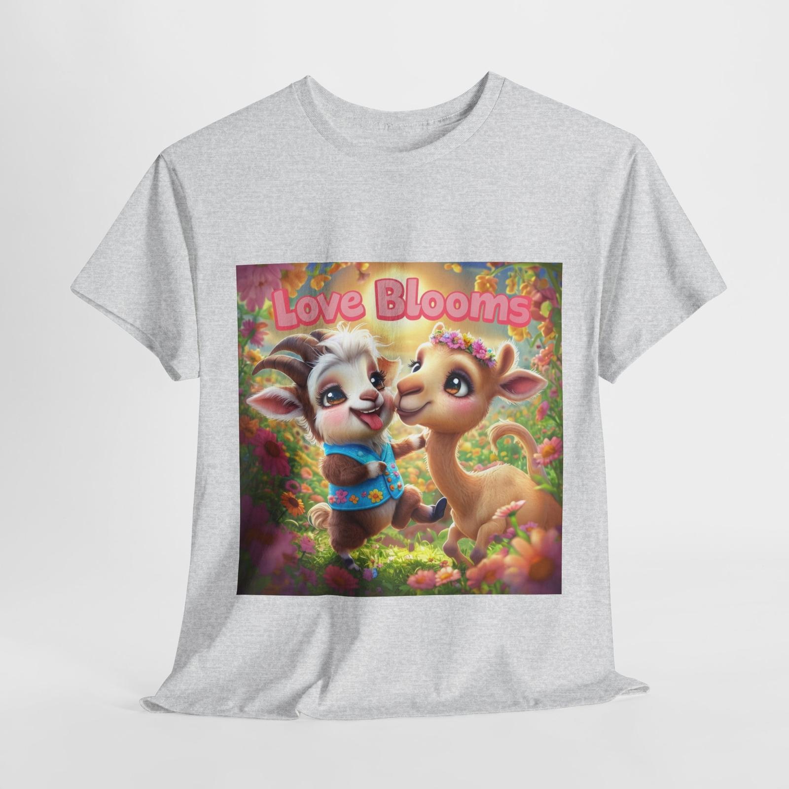 Animal Love Unisex Tee, Goat Camel Affection Shirt, Nature Lovers T-Shirt, Cute 4XL