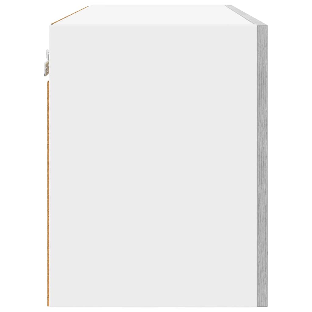 Hanging Cabinet Grey Sonoma 80 X 31 X 40 Cm Particleboard