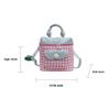 Fashionable Women's PU Leather Backpack Versatile 2-Way Shoulder Bag for Commuting School and Travel