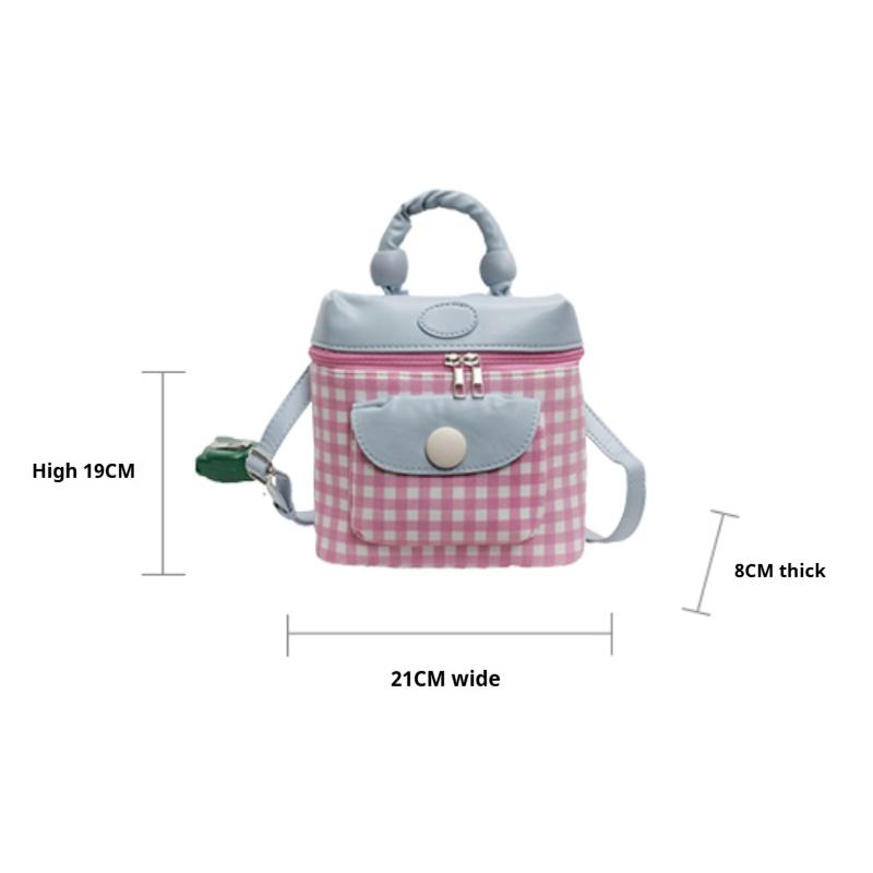 Fashionable Women's PU Leather Backpack Versatile 2-Way Shoulder Bag for Commuting School and Travel