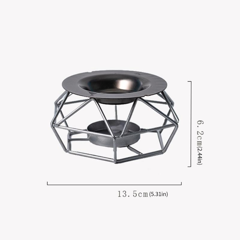 Wax Melt Burners Essential Oil Burners,Iron Oil Burners Tealight Wax Warmer Aromatherapys Holder Candle Scented Diffuser