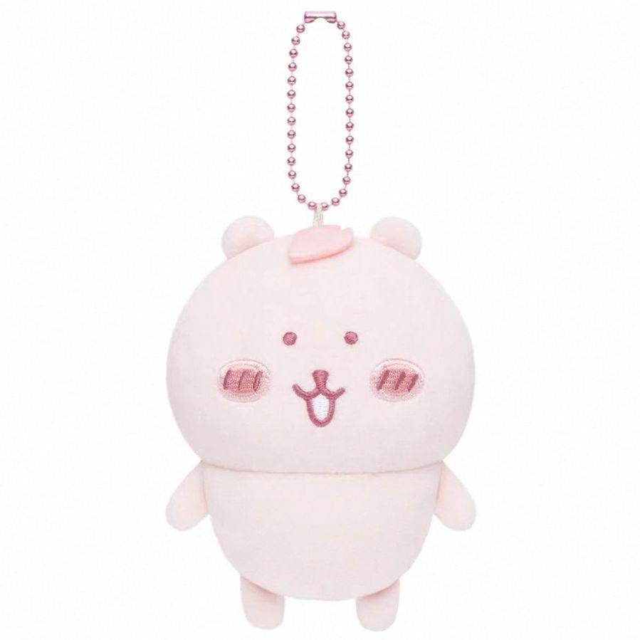 Kawaii Nagano Witzbär Kirschblüte Plüsch Schlüsselanhänger Niedliches Rosa Sakura Stofftier Anhänger Weicher Flauschiger Tasche Anhänger Geschenk