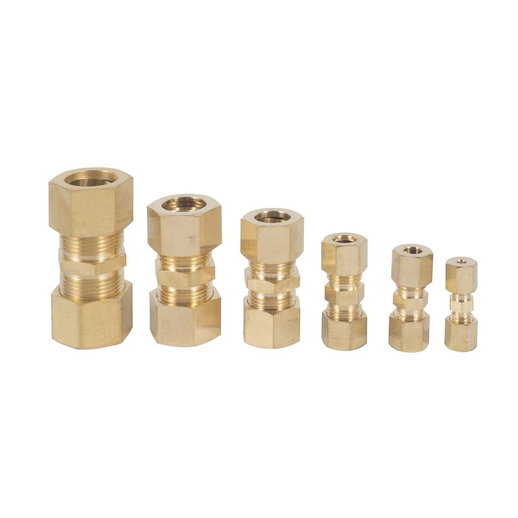 Double-Way Copper Garden Hose Connector with Female Thread