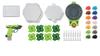 QIXELS DX Dry Spinner Water Gun Craft & Set, Multi-World
