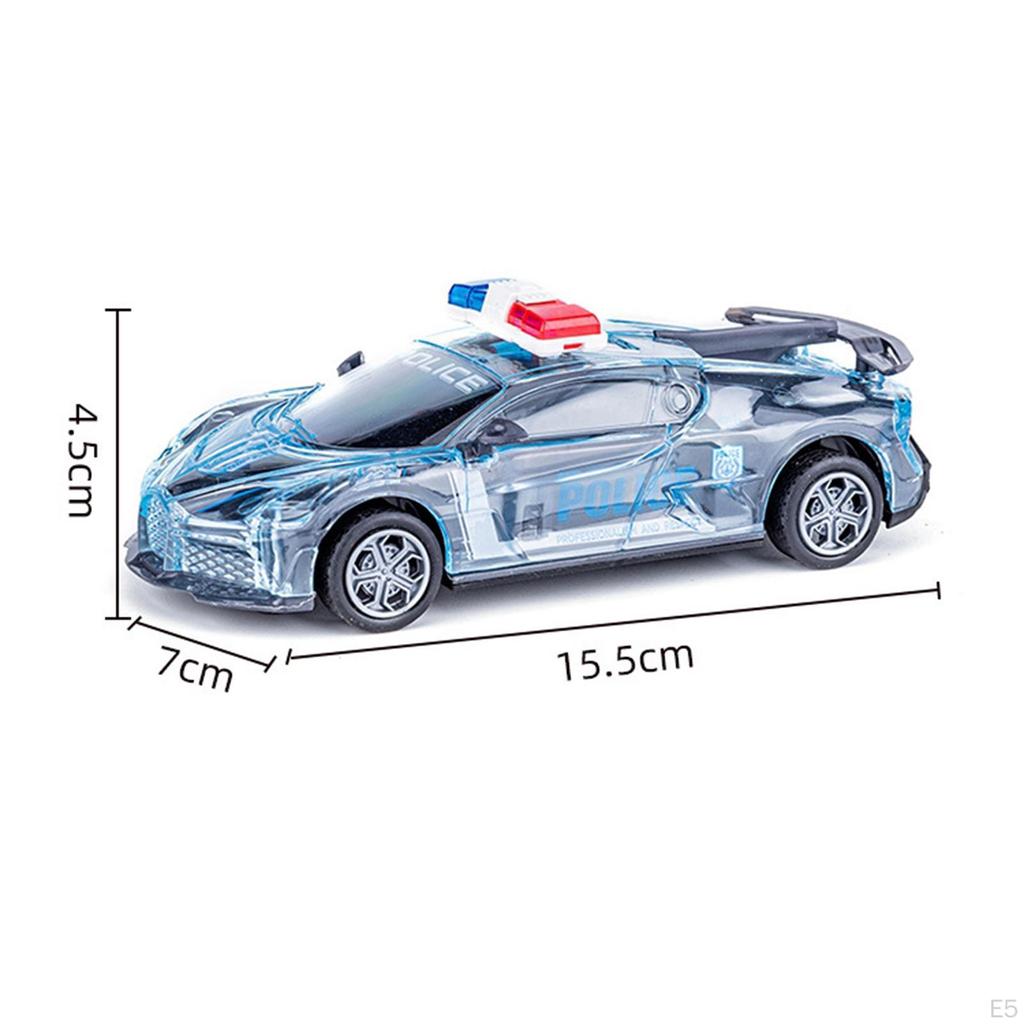 Electric Car Toy Model Kids Vehicles Toys with Sound and Light for Boys Girls