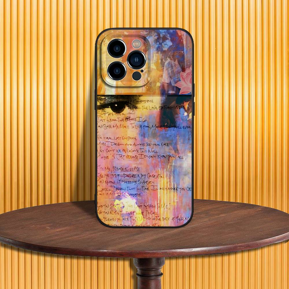 J-Jeff B-Buckley Phone Case For iPhone 17,16,15,14,13,12,11,Pro,Max,Plus,X,XS,SE4,E,Mini,Soft Black Case