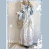 Chinese Ming‑dynasty‑style Hanfu For Women: Embroidered Yunjian, Lolita‑style Overskirt And Ma‑mian Skirt, Everyday Set.