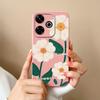 Case For Poco M6 Pro Sunflower Camera Protection Phone Cases For Xiaomi Poco M 6 M6Pro 4G 5G Soft Liquid Silicone Back Cover
