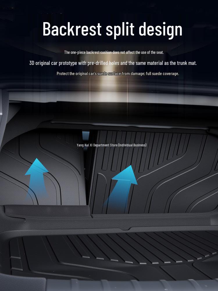 Zeekr 007 Trunk Mat 2024-2025 TPE Tail Box Interior Decor