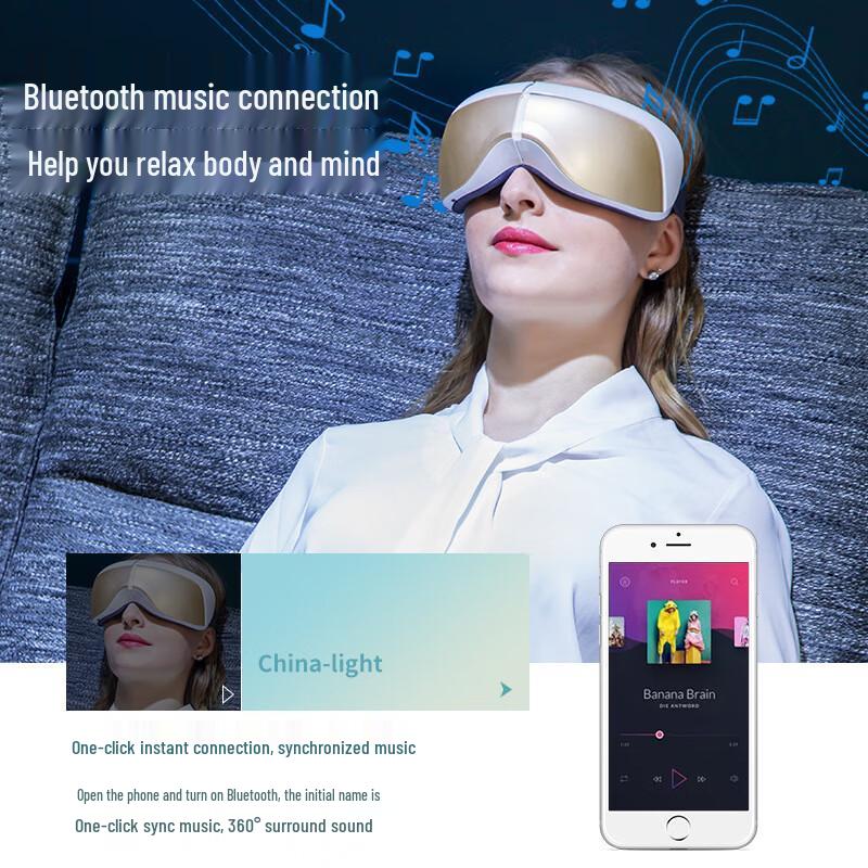 SENBAIWEI Smart Heated Eye Massager Mask