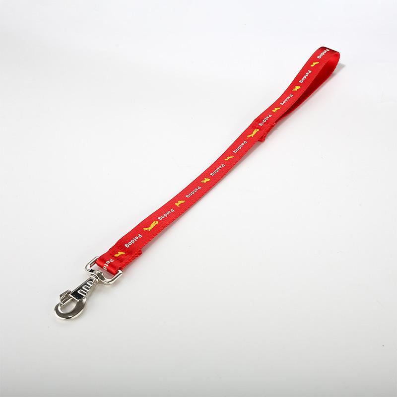 

Three Color Nylon Dog Leash Short Pulling Training Casually One Step To Pull Medium and Large Dog Leash 30CM