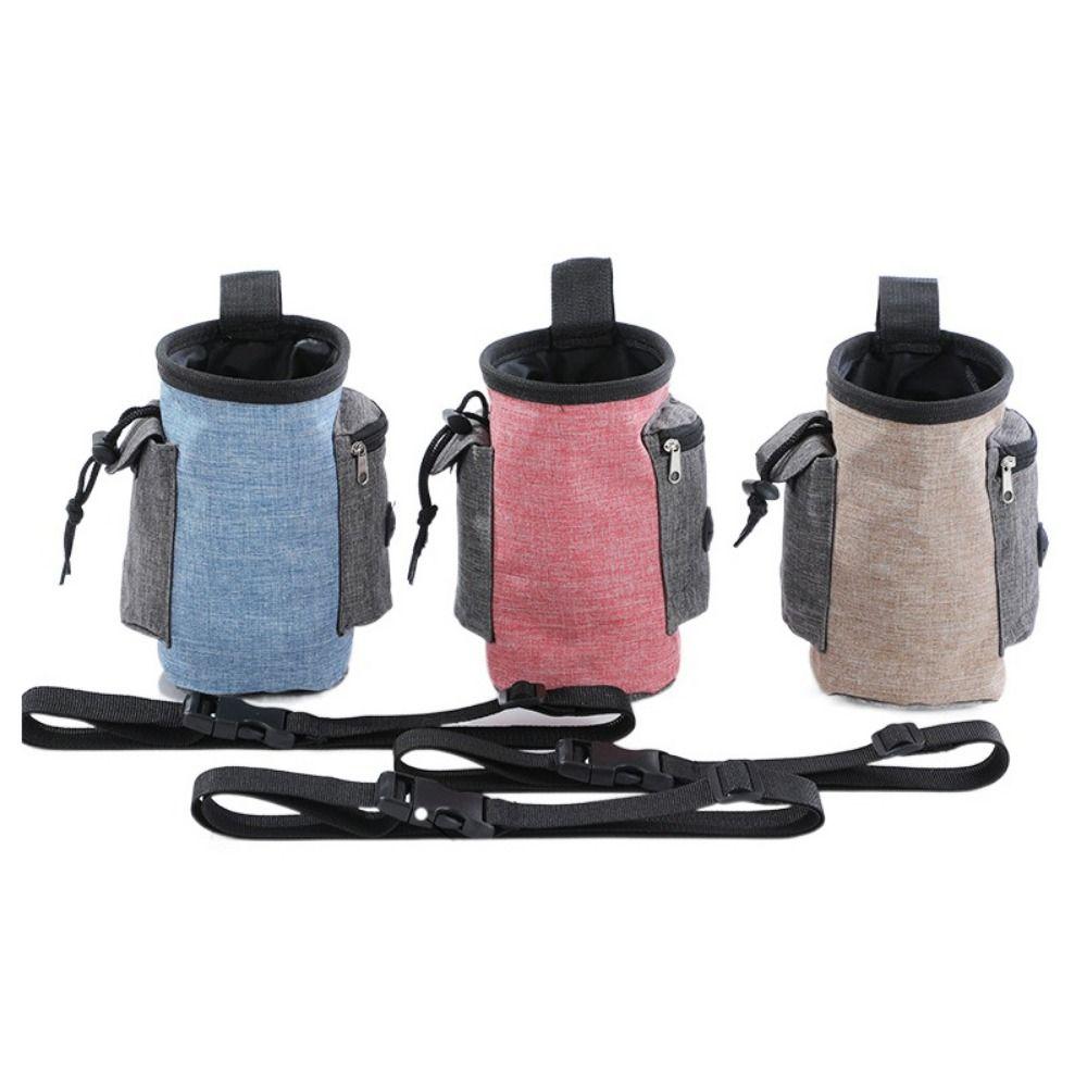 Wear Resistance Dog Obedience Pouch Adjustable Pet Food Treat Bag Dog Training Waist Bag  Walking