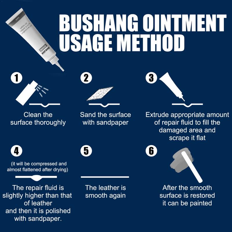 Wypełniacz do naprawy skóry Żel do naprawy skóry Naprawa Odnowiciel Powłoka ceramiczna do samochodu Fotele samochodowe Płynny wypełniacz do rys do produktów samochodowych