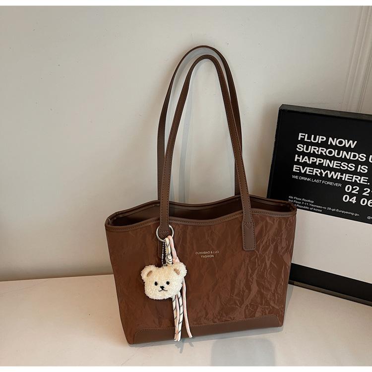 Casual Commuting Large Capacity Bag Women's 2025 New Fashion One-shoulder Underarm Bag Fashion Retro Handbag Tote Bag