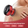 Intelligent Vacuum Cupping Massage Device 6/12 Gear Electric Heating Scraping Suction Cups Physical Fatigue Relieve Health Guasha Cans