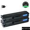 (2-Pack-Black) Compatible MLT-D111S Toner Laser for Samsung Xpress SL-M2020W /SL-M2022W / SL-M2070W - 1000 Pages