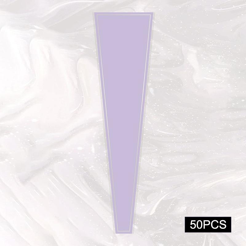 50Pcs Single Rose Sleeves Flower Wrapping Bag Bouquet Packaging Bags Clear Cellophane Floral Wrappers For Valentine'S Day