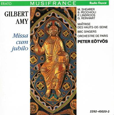 CD AMY, PETER EOTVOS, ORCHESTRE DE PAR - Amy: Missa Cum Jubilo  2292450202 Erato 1990 France Classical Used