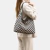 Women'S Bag Plaid Tote Bag Shoulder Bag Women'S Fashion Trend Large-Capacity Commuter Bag Women'S