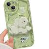 Maiglöckchen Welpenhalter für Apple 17promax Handyhülle 15 Niedlich 16 Creme 13 Armband 14 Transparent 12