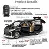 1:24 Alphard VS680 Remote-controlled Car Model Toy Models Alloy Body Rubber Tires Business Vehicle Models Music Light Gifts