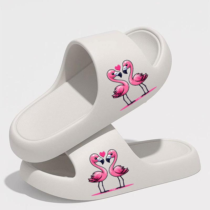 Customizable Cartoon EVA Slippers: Soft-Sole, Summer, Unisex, Indoor/Outdoor.