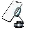 Foldable Magnetic Vacuum Suction Mobile Phone Holder 360° Rotating Vacuum Suction Cup Phone Mount for Smartphones 4.7Inch+