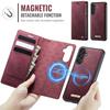 For Samsung Galaxy A35 5G/Galaxy A55 5G Magnetic Case RFID Blocking Detachable Wallet Leather Phone Cover
