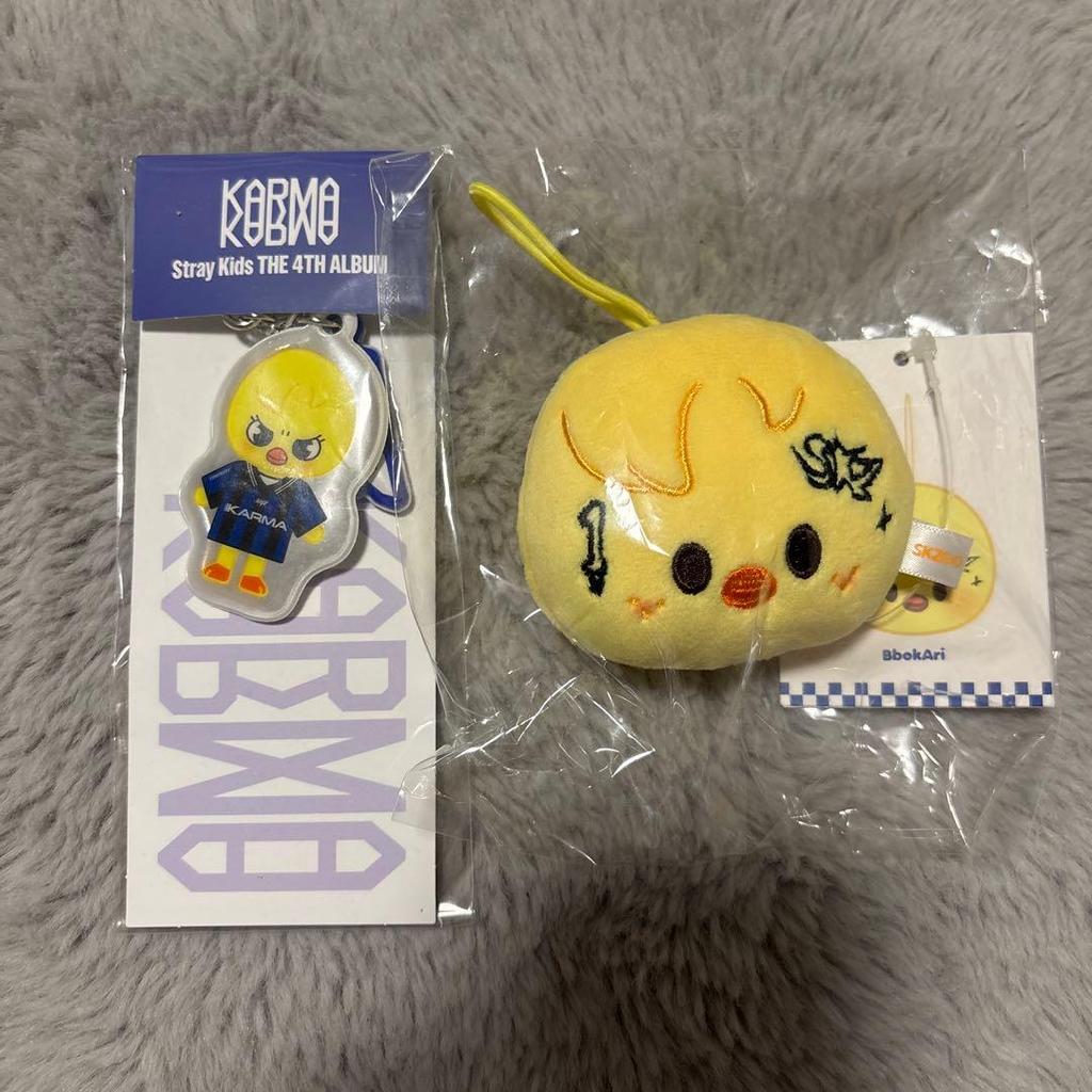 [USED] Skzoo Felix POPUP Pogari Name Tag Key Ring