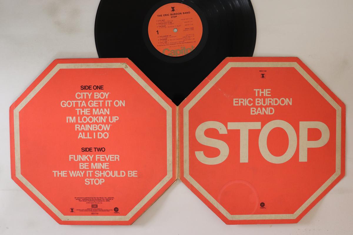 

LP Record ERIC BURDON BAND Stop SMAS11426 CAPITOL 1975 US Rock Used