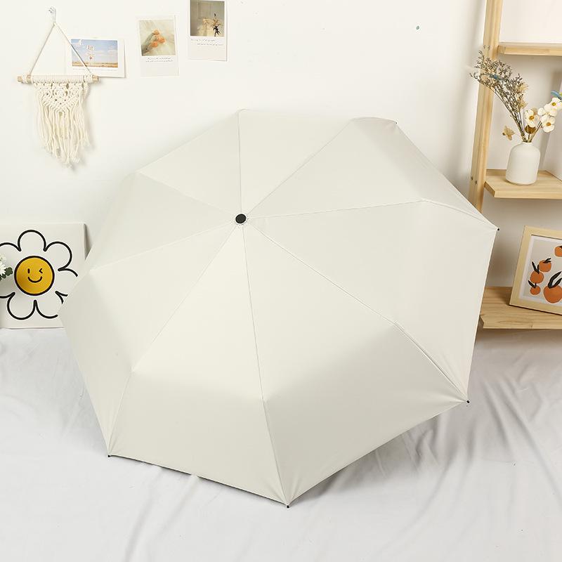 Doppelnutzungs-Sonnen- und Regenschirm - Manuell, Anti-UV, Robust, Faltbarer Sonnenschutz für Männer und Frauen