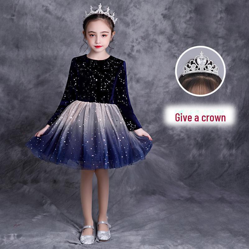 Children's Choir and Stage Performance Costumes - Primary & Secondary School Recital Outfits, Host Attire, Princess Skirts.