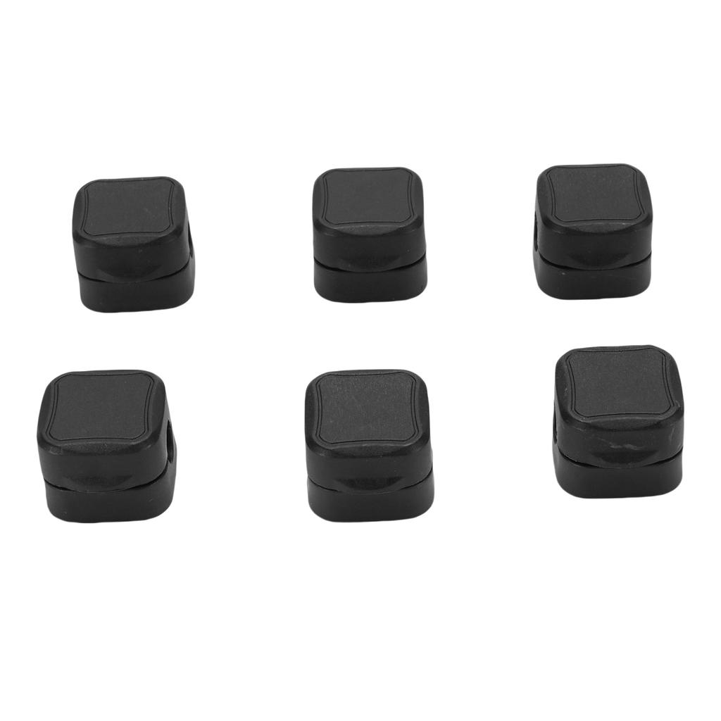 6pcs Magnetic Cable Clips Cord Holder Desk Cable Management Adhesive Wire Holder Keeper Organizer for Home Office Desk