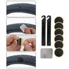 Bike Repair Patches Tool Set Self Adhesive Glueless Tire Patches Kit Sturdy Durable Bike Puncture Repair Kit for