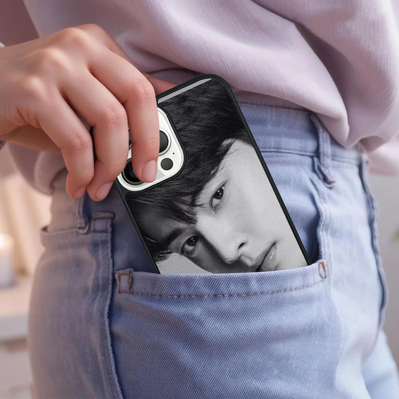 Cha EunWoo Eun Woo Phone Case For iPhone 17 Air 15 16e 14 13 Pro Max Coque 12 11 Pro Max PLUS cover