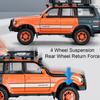 1:24 Scale Land Cruiser LC80 Camry Model Car Toy Alloy Diecast Doors Opened Off-road Vehicles Models Kids Desktop Ornaments