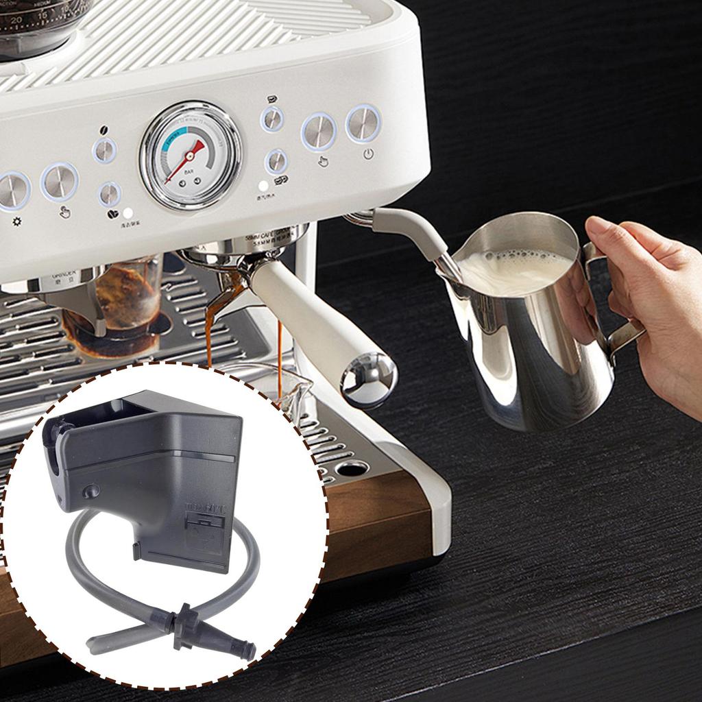 Coffee Machine Adapter Dishwasher Safe Milk Container Tube Small Appliance Accessories For Food Making Restaurant Countertop