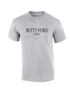 T-Shirt Betty Ford Beverly Hills Divertente Riabilitazione dall'Alcol Sportiva Grigio Nero Maglietta
