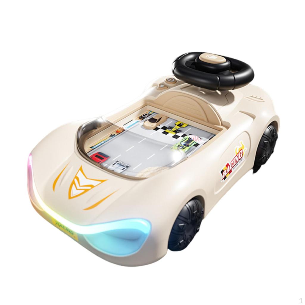 Adventure Car Steering Wheel Toy Pretend Play Driving Educational Simulated Game for