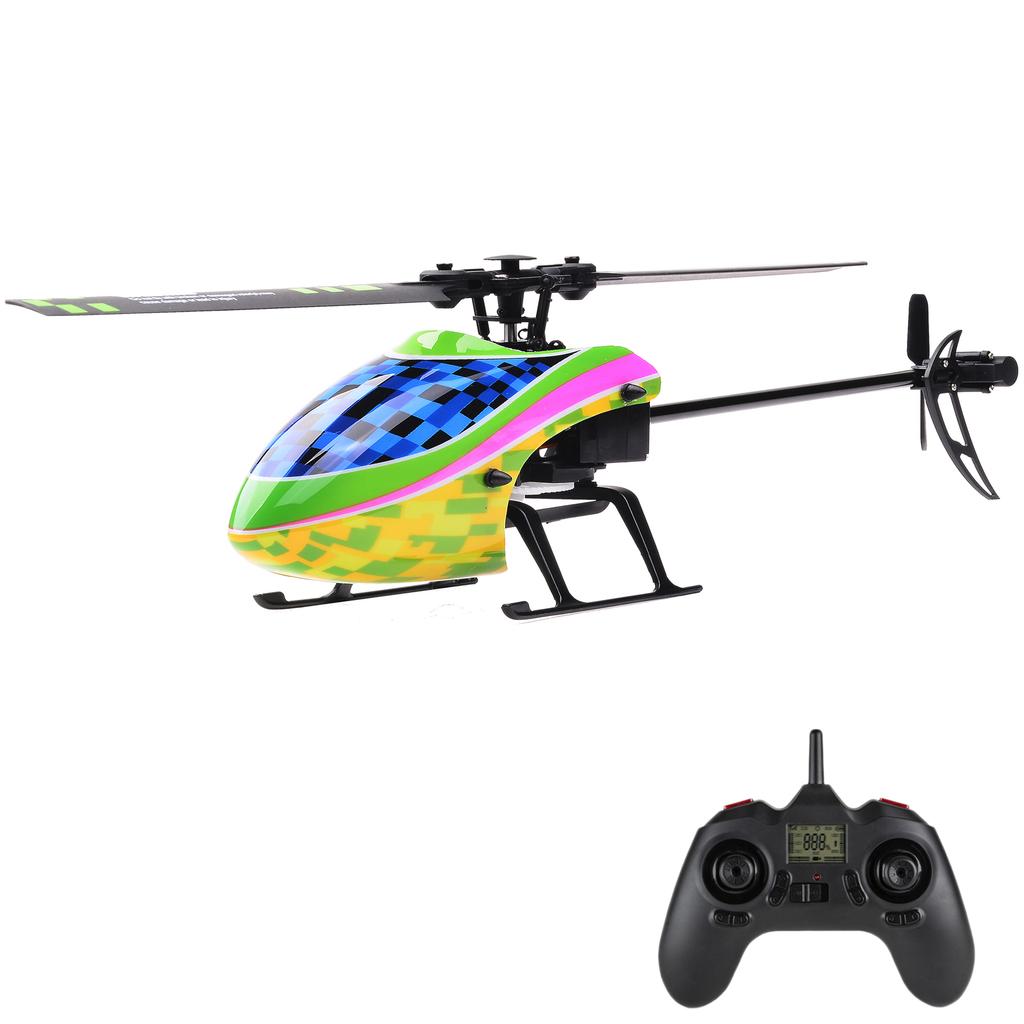 2.4Ghz Remote Control Helicopter 4CH No Ailerons Plane Auto Hover 6 axis Gyroscope Stabilization 360  degrees  Roll One